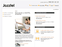 Tablet Screenshot of jazztelaccesible.com